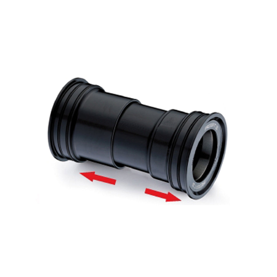 Oś suportu PRESS FIT 68x46mm z osią 30mm ceramiczną
