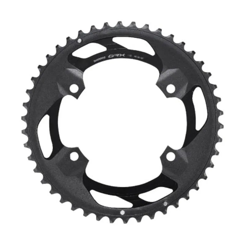 Shimano GRX FC-RX600 46 denti 110mm Nero