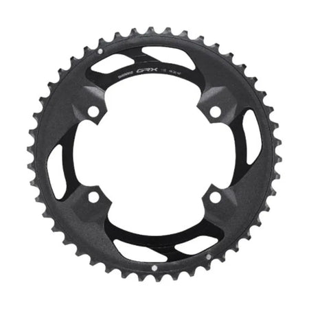 Shimano GRX FC-RX600 46 denti 110mm Nero