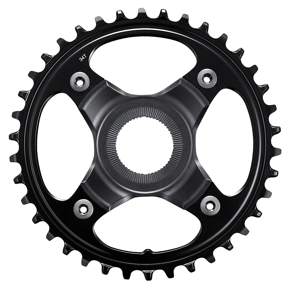 Shimano SM-CRE80 corona 34 denti Nero