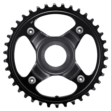 Shimano SM-CRE80 corona 34 denti Nero