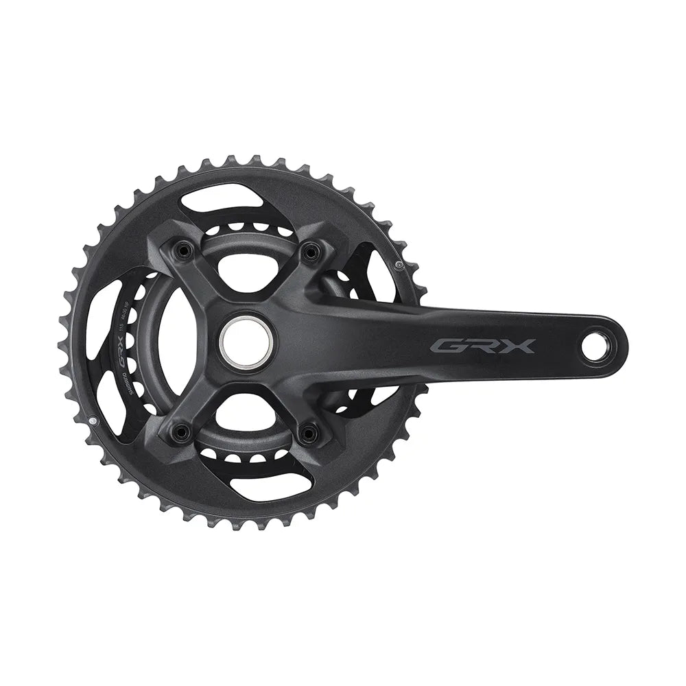 Shimano GRX FC-RX600 46/30 denti 170 mm Nero