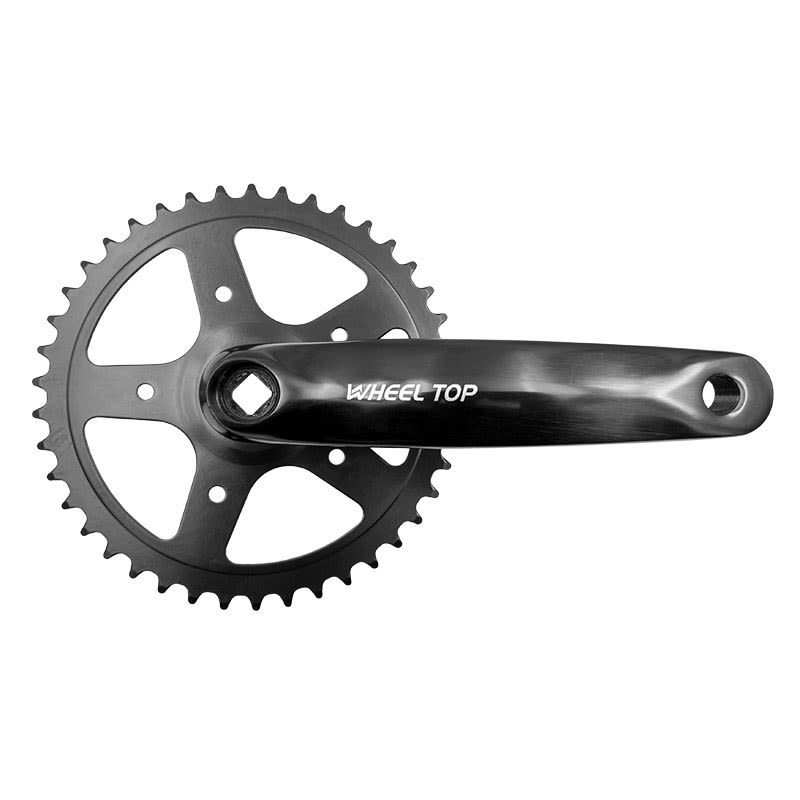 CITY 1x7/8-Speed 42-Tooth Crankset x Steel Crank Arm: 170mm Black