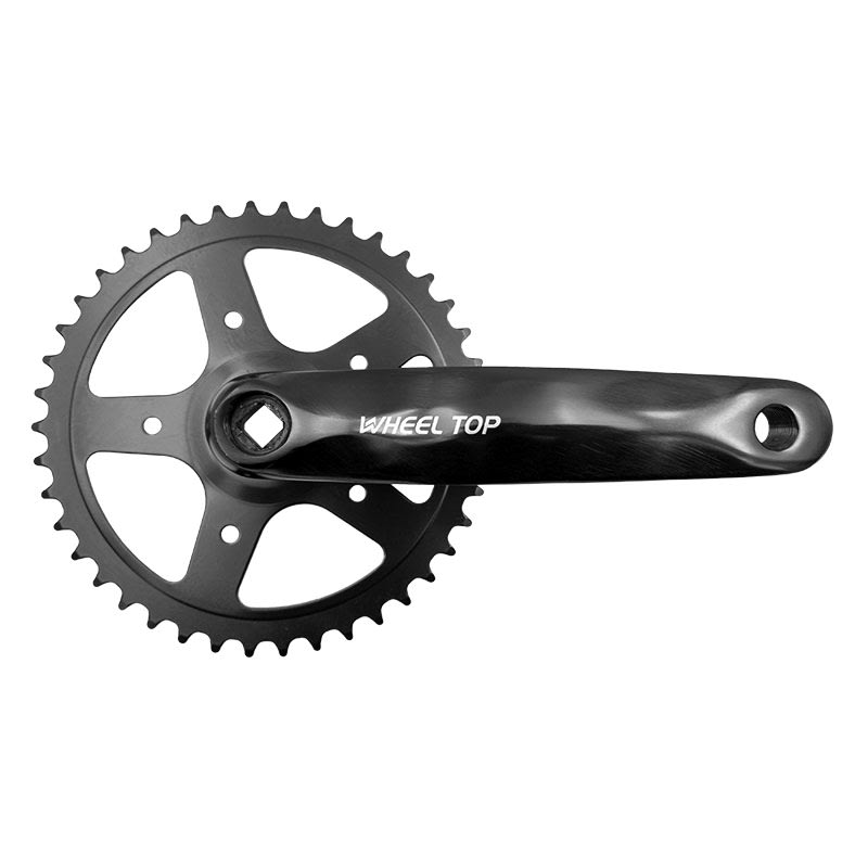 CITY 1x7/8-Speed 42-Tooth Crankset x Aluminum Crank Arm: 170mm Black