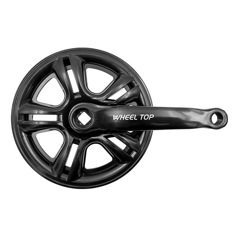 Junior 20" 1-Speed 40-Tooth Crankset x 152mm Black + Chain Guard