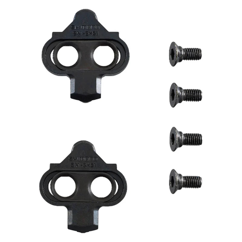 SHIMANO - Tacchette per Pedali MTB SPD SM-SH51 Oscillazione 4°