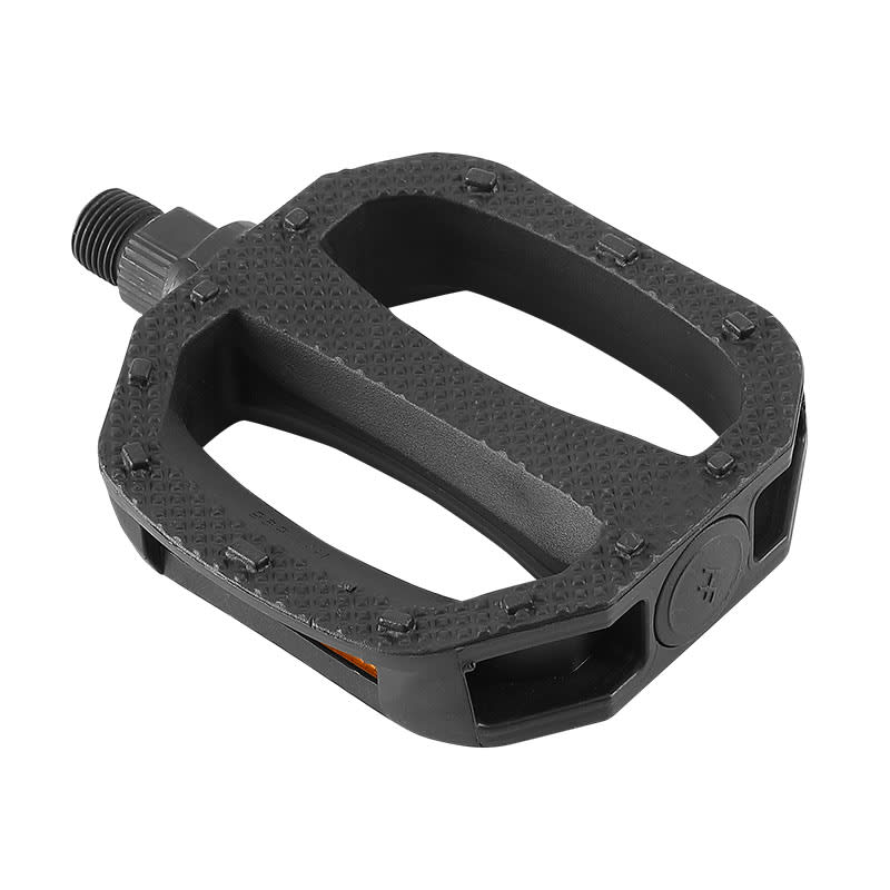 Pédales FREESTYLE BMX en Nylon Noir - Axe 1/2" sur Roulements 110x100mm