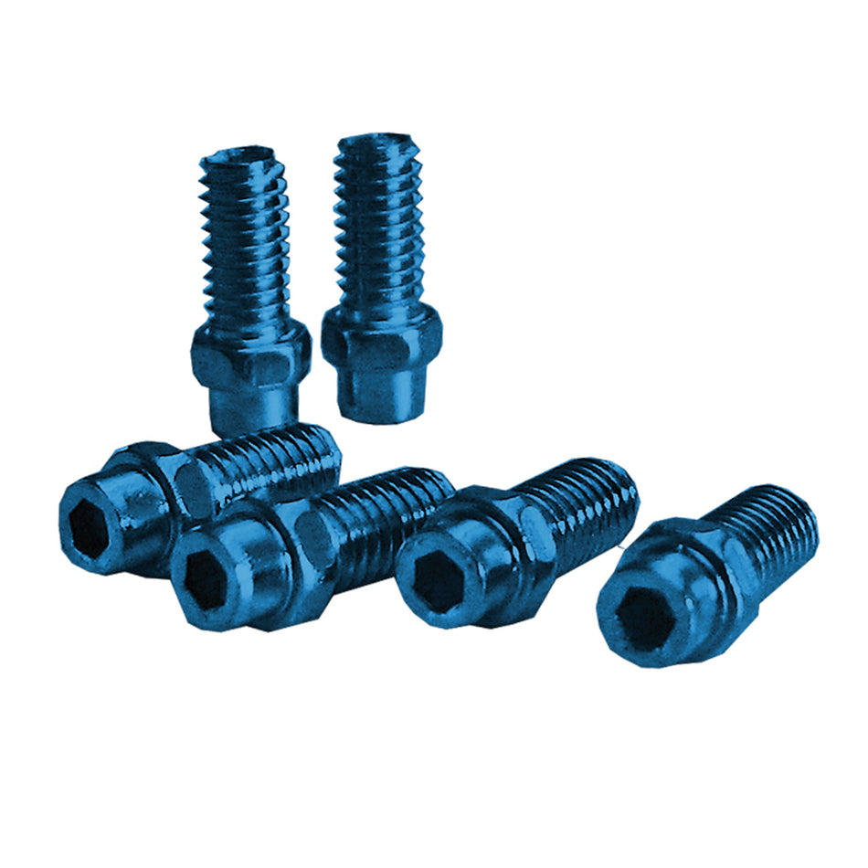 Axes de Pédales (KIT) FREERIDER 8mm en Aluminium Bleu - 40 Pièces