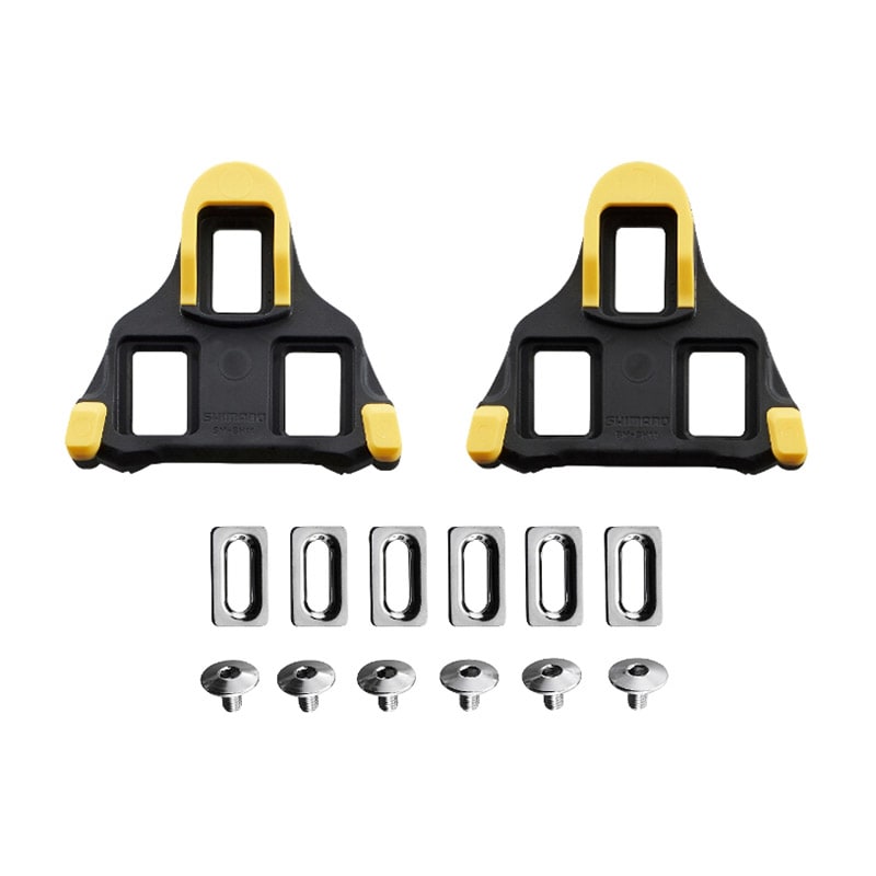 Cales ROAD SPD-SL SM-SH11 Fixe 6° Jaune Antidérapant
