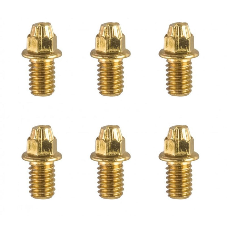 Pedalachsen (KIT) BLACK MAGIC Gold - 32 Stück + 2 Kappen