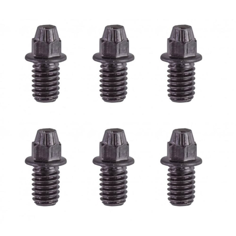 Pedalachsen (KIT) BLACK MAGIC Schwarz - 32 Stück + 2 Kappen