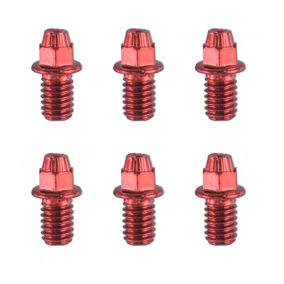 Pedalachsen (KIT) BLACK MAGIC Rot - 32 Stück + 2 Kappen
