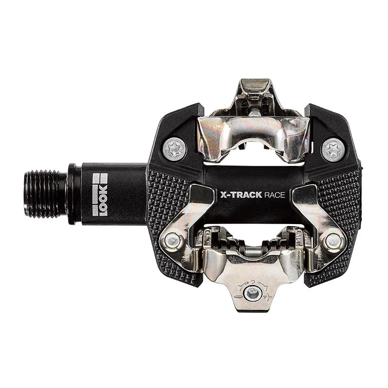 Look X-Track Race Composite Pedals with SPD Cleats Black