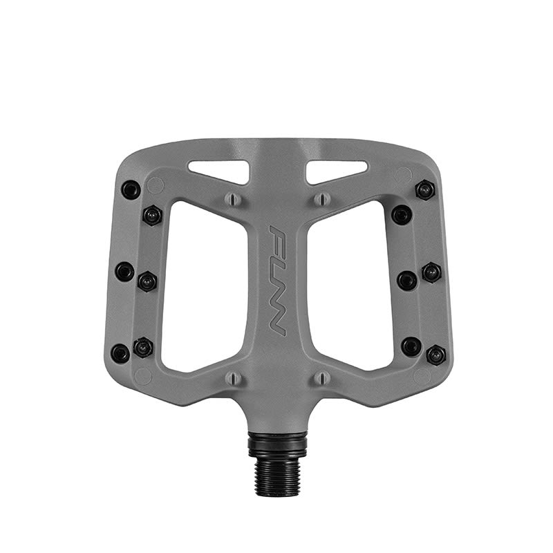 Pédales TAIPAN S 95x80x14mm en thermoplastique gris