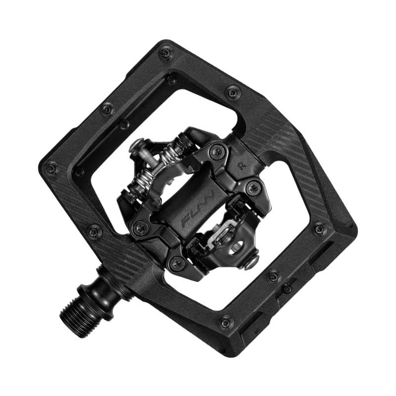 Pedales RIPPER2 en Aluminio Negro - SPD/SPD 90x100x17mm