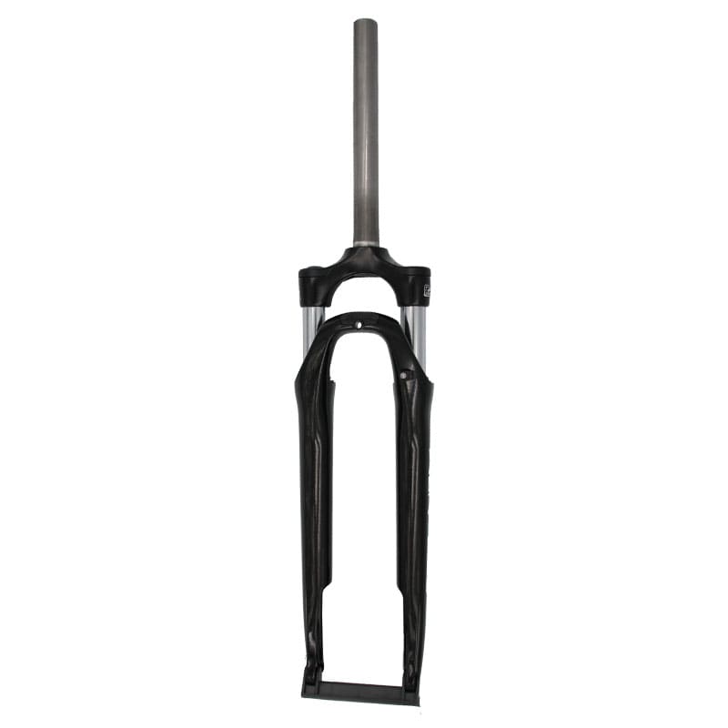 Federgabel mit Feder 28" CITY Scheibenbremse und Schnellspanner Schwarz