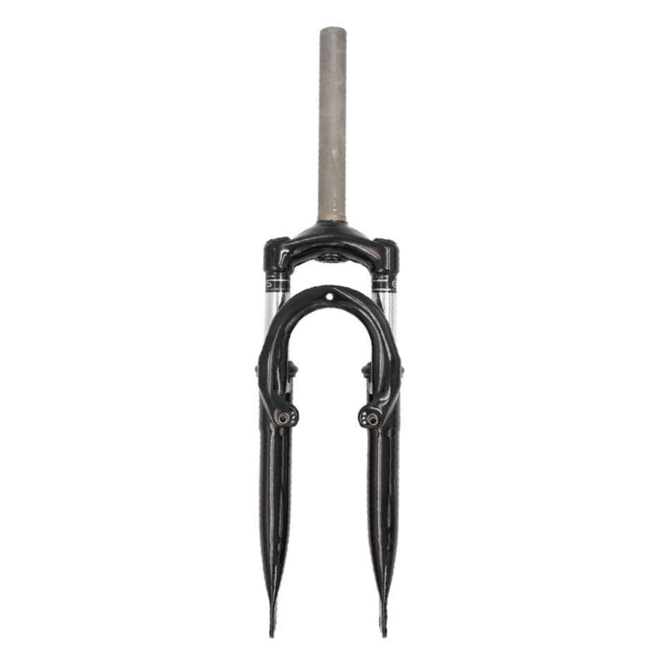 Widelec amortyzowany sprężyną 24" Junior M-25 MTB tarcza + V-Brake czarny
