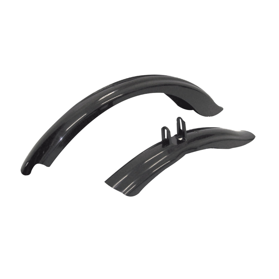 Junior 20" MTB Fender Black Plastic (Pair)