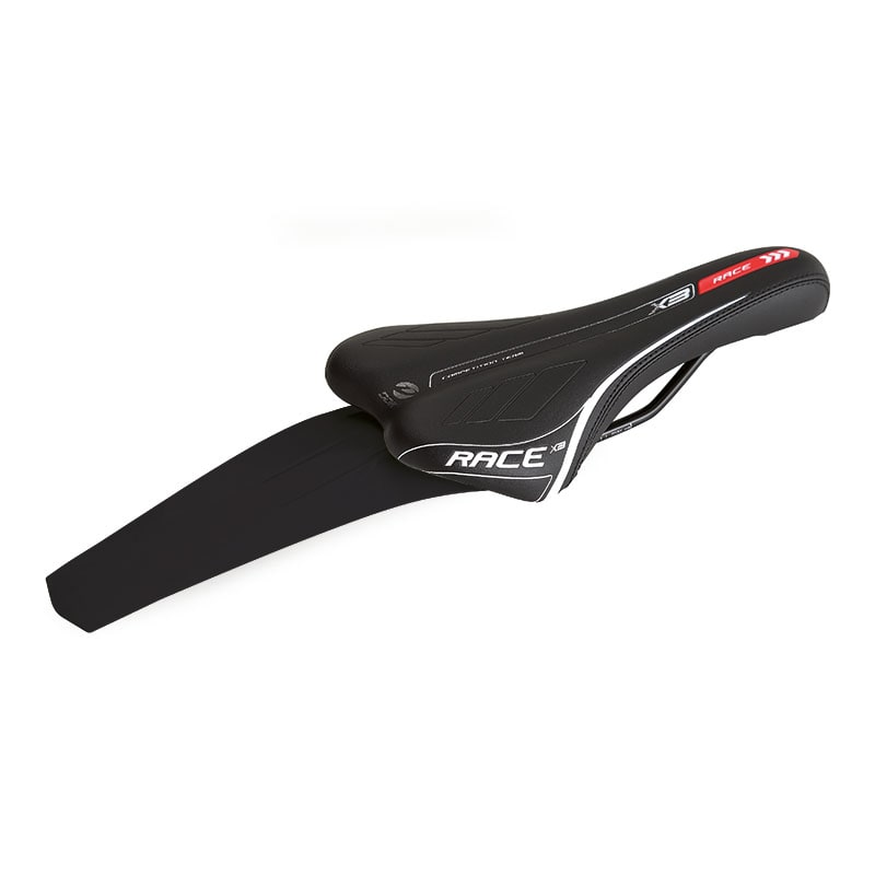 Rear Fender in Plastic - Universal Underseat Black