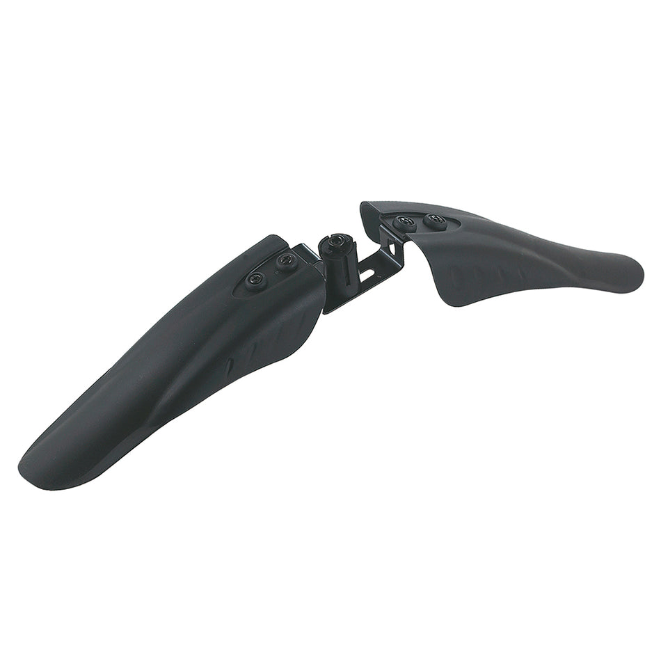 Parafango 16/20" MTB (235+235mm) Anteriore in Plastica Nero