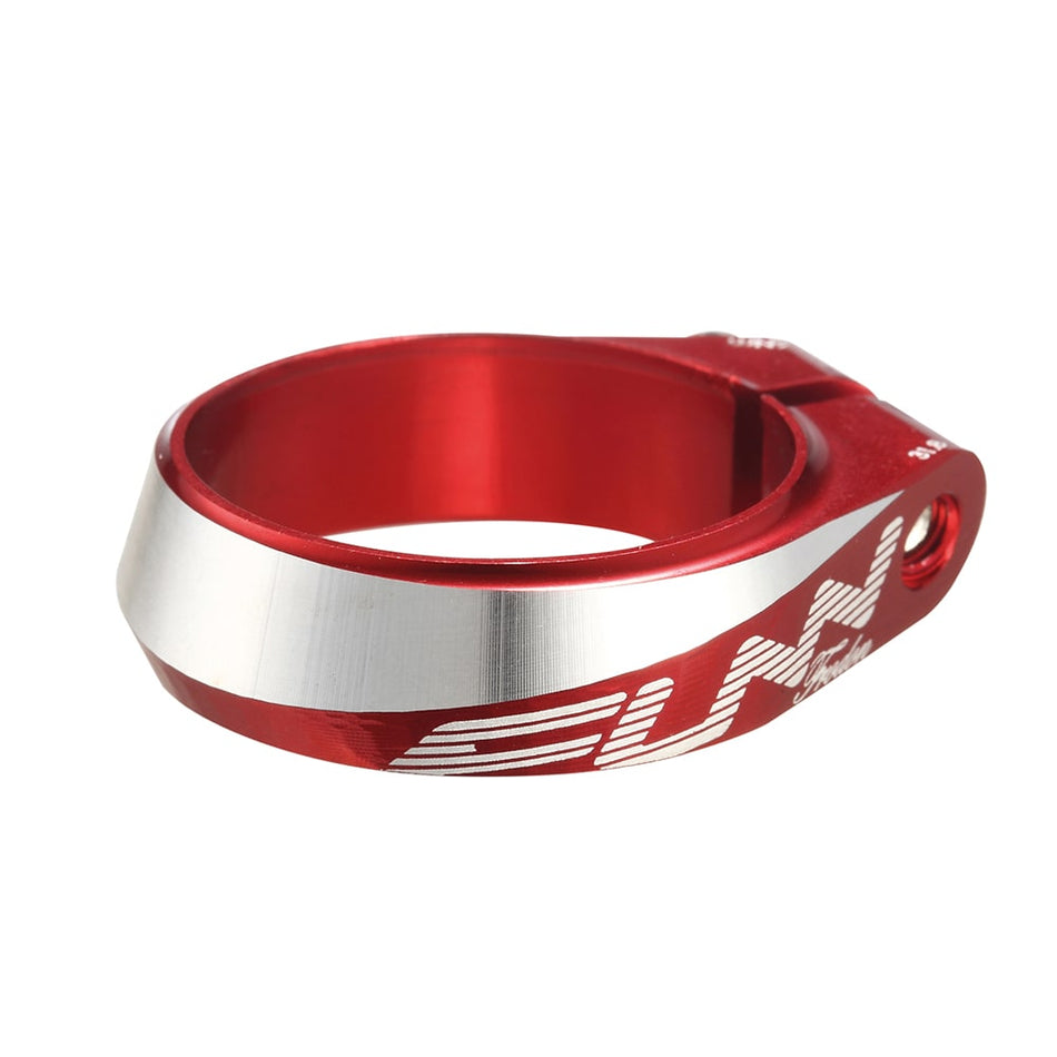 Abrazadera de Sillín 34,9mm FRODON en Aleación 6061 CNC Rojo