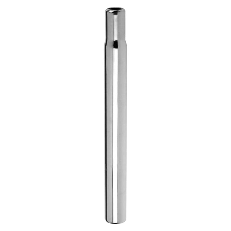 27.2x300mm Straight Seatpost in Silver Steel