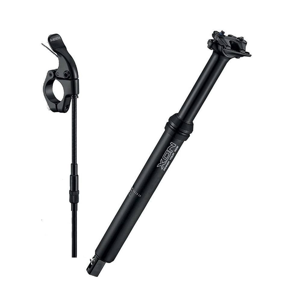 Tige de selle 27,2x100mm Télescopique en Aluminium 7075 - Câble interne