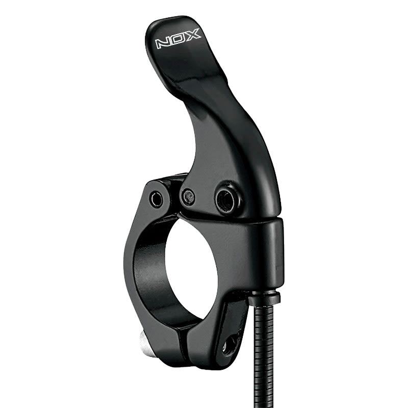 Mando remoto para tiraje vertical en aluminio negro