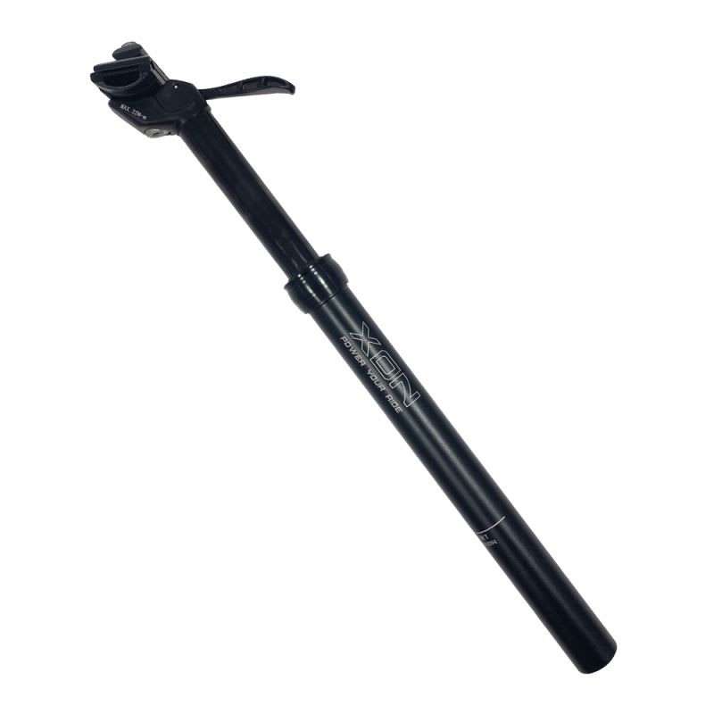 Tige de selle 27,2x100mm PINOCCHIO télescopique en aluminium noir