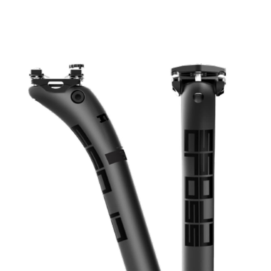 27.2x400mm MUD CROSS Polish on Black Finish Seatpost Offset: 25mm