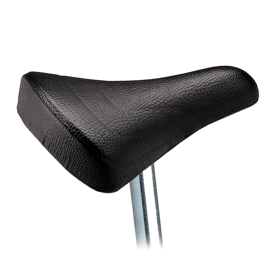 MTB Junior Saddle 12/14" 220x130mm in Black Polyurethane with Seatpost