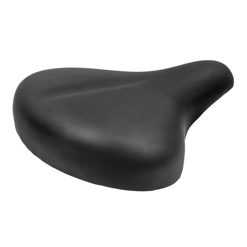 Saddle 275x245mm for Exercise Bike with Three Bolts Black