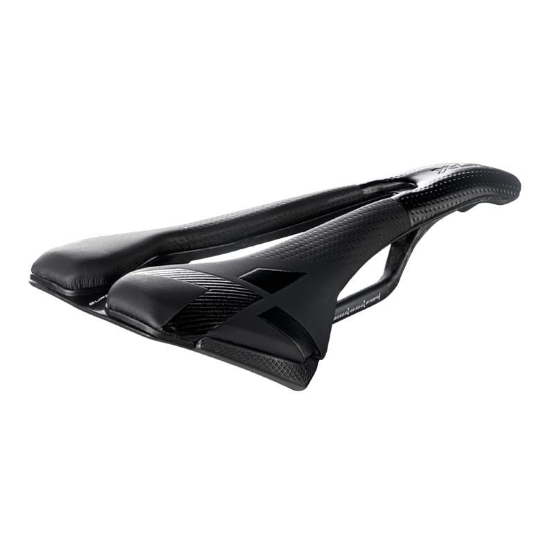 Saddle 145x266mm X-LR (L3) Superflow KIT Carbon Rail Black - 138gr