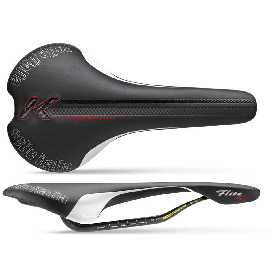 Saddle 145x275mm FLITE (L1) KIT Carbon Black - 180gr