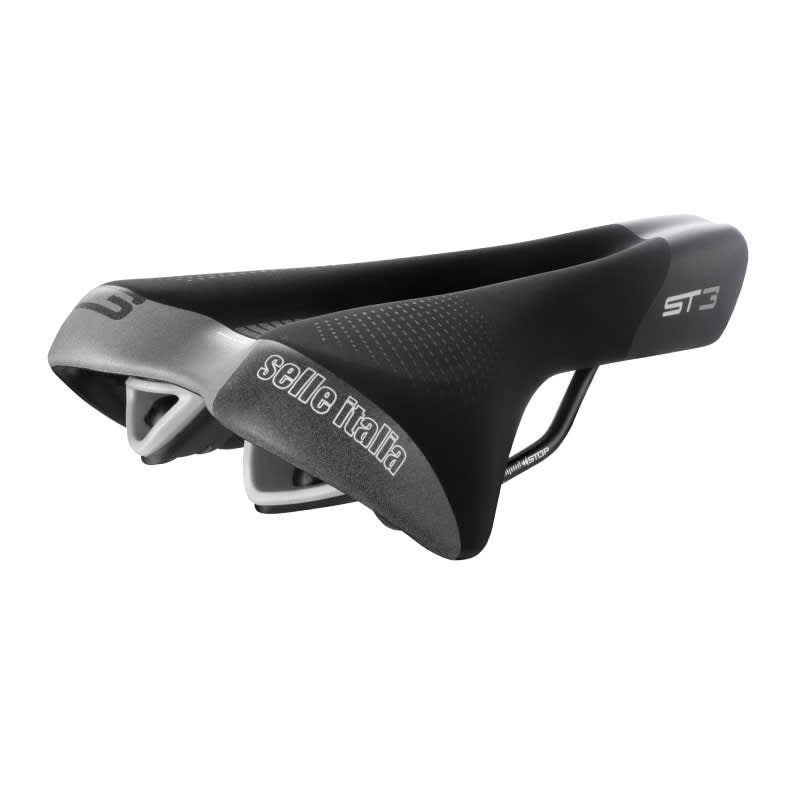 Saddle 160x270mm ST3 (S3) Gel Superflow Black - 406gr