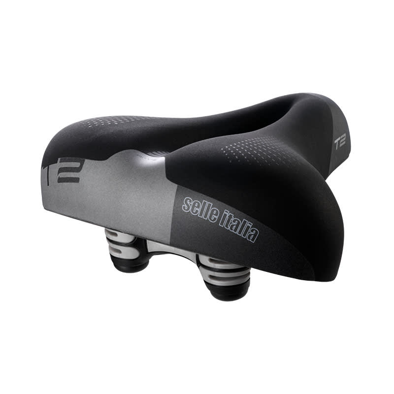 Saddle 233x258mm T2 (L2) Gel Flow Black - 671gr