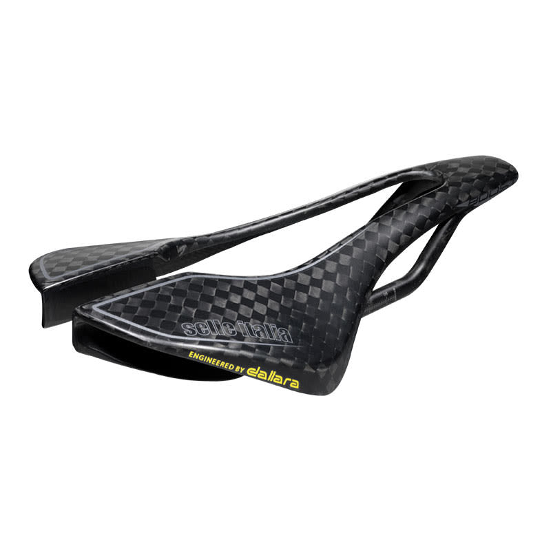 Saddle 130x245mm SP01 BOOST TEKNO (S3) Superflow Black - 117gr