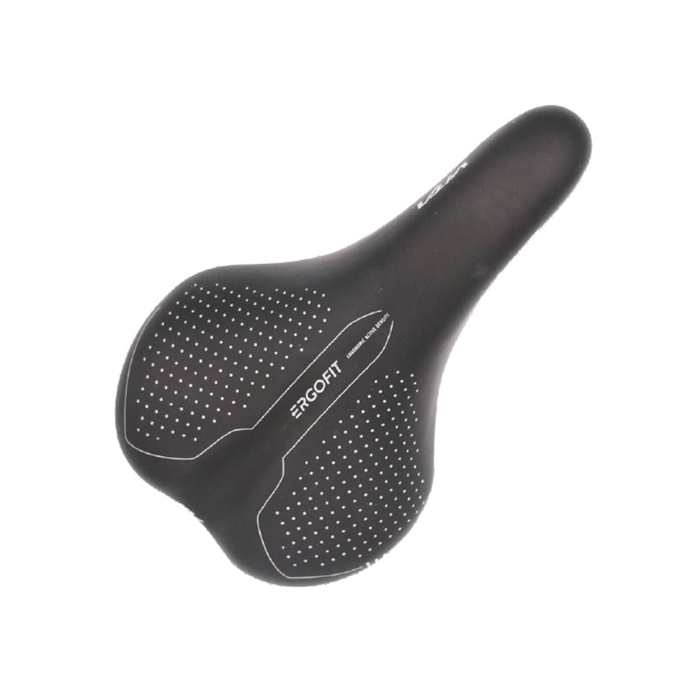 Sillín ERGOFIT 275x170mm Hombre Negro con Abrazadera - 360gr