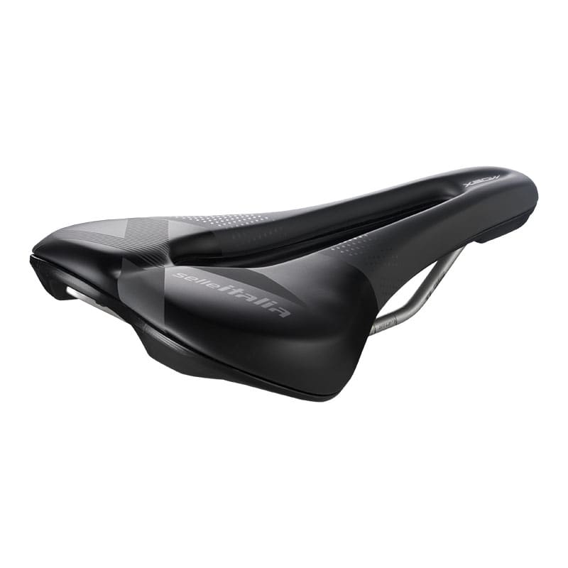 Saddle 145x255mm X-BOW (S3) Superflow Black - 250gr