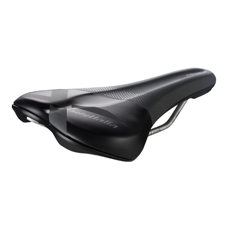 Saddle 145x255mm X-BOW (S1) Black - 250gr