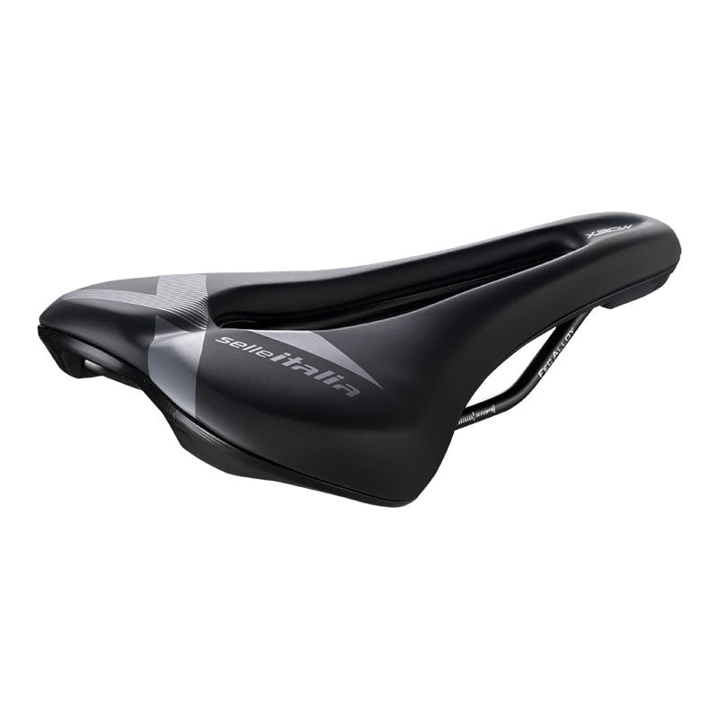Saddle 155x255mm X-BOW TM (L3) Superflow Black - 320gr