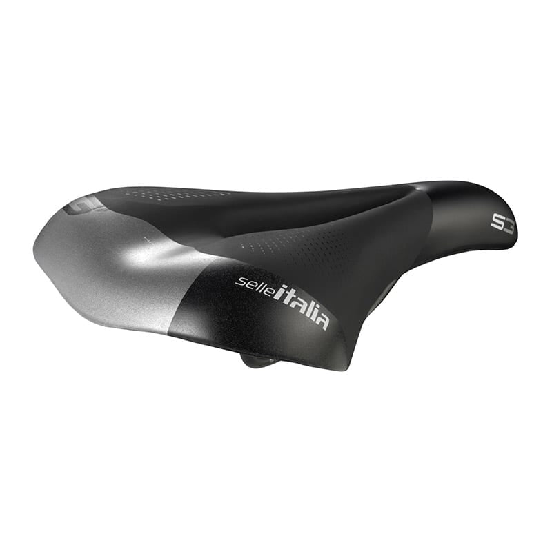 Saddle 140x272mm S3 SPORTOURING (L2) Light Gel Flow Black