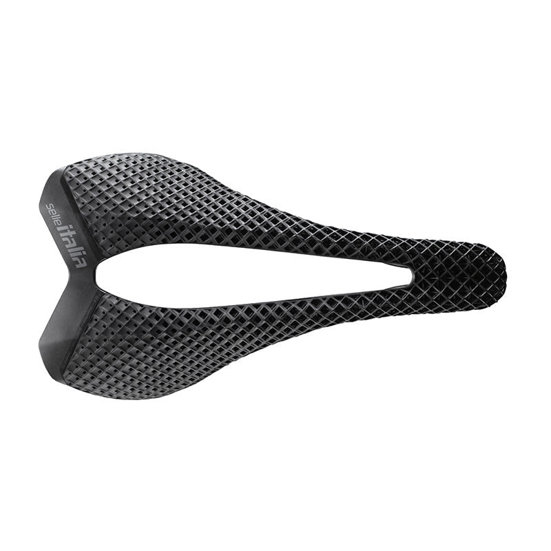 Saddle 145x242 SLR ELITE 3D (L3) with Hole Rail: Tubular Aluminum