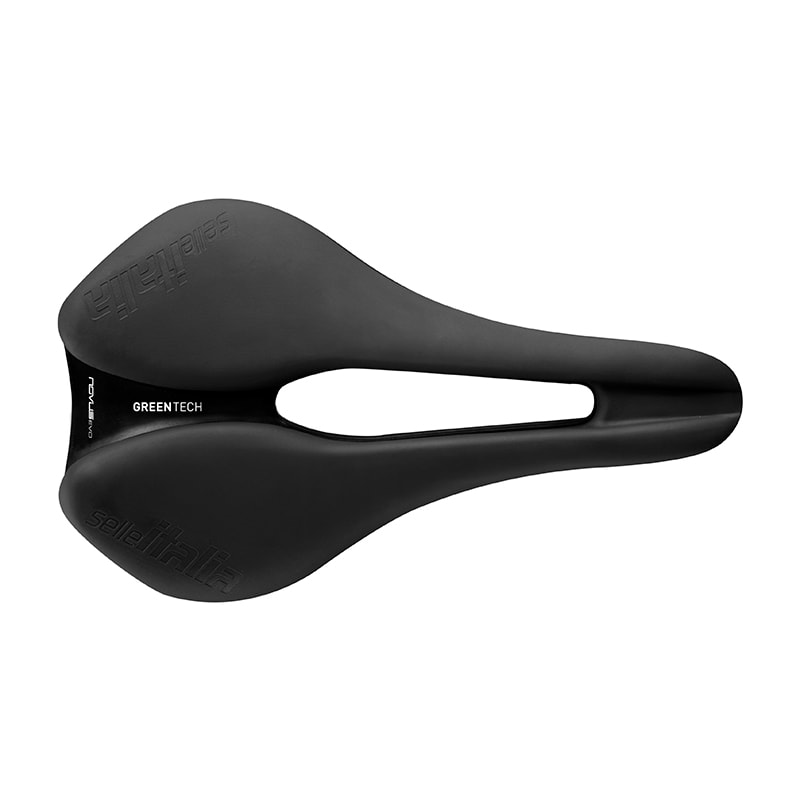 Sattel 145x245mm NOVUS BOOST EVO SPORT GREENTECH (L3) Schwarz - 280gr