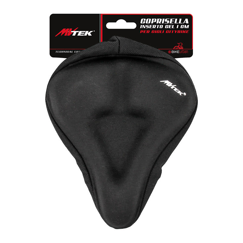 Gel Seat Cover 260x250mm CITYBIKE/OLANDA Black