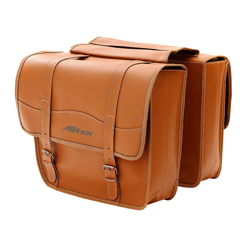 Bolsa al hombro VINTAGE 30x38x10cm Marrón en Cuero