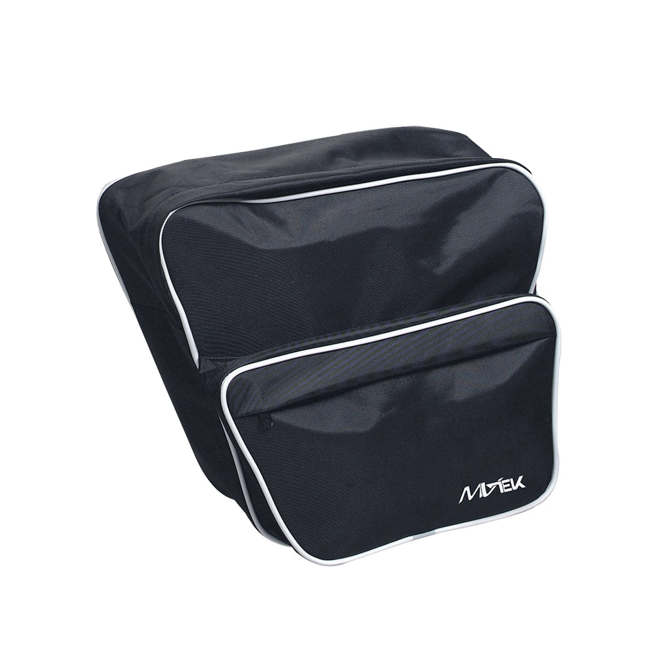 Bolsa STRADA 33 - 26x30x13cm Doble Bolsillo Negro