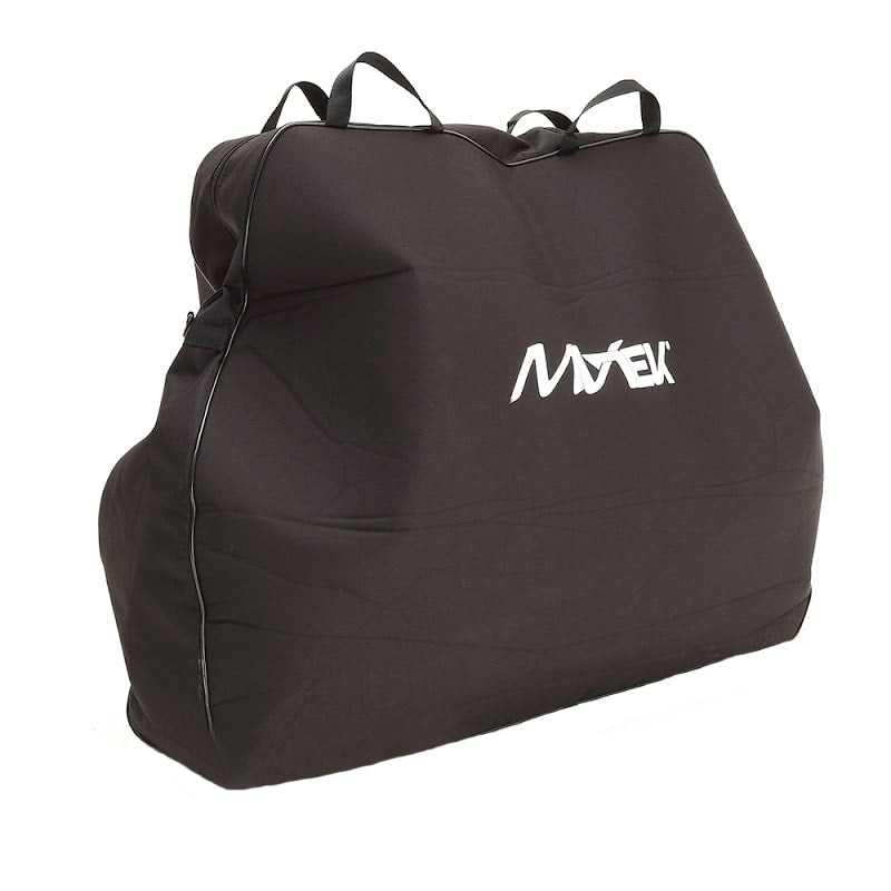 Bolsa porta bici 120x85x24cm Acolchada para cuadros CARRERA/MTB Negro