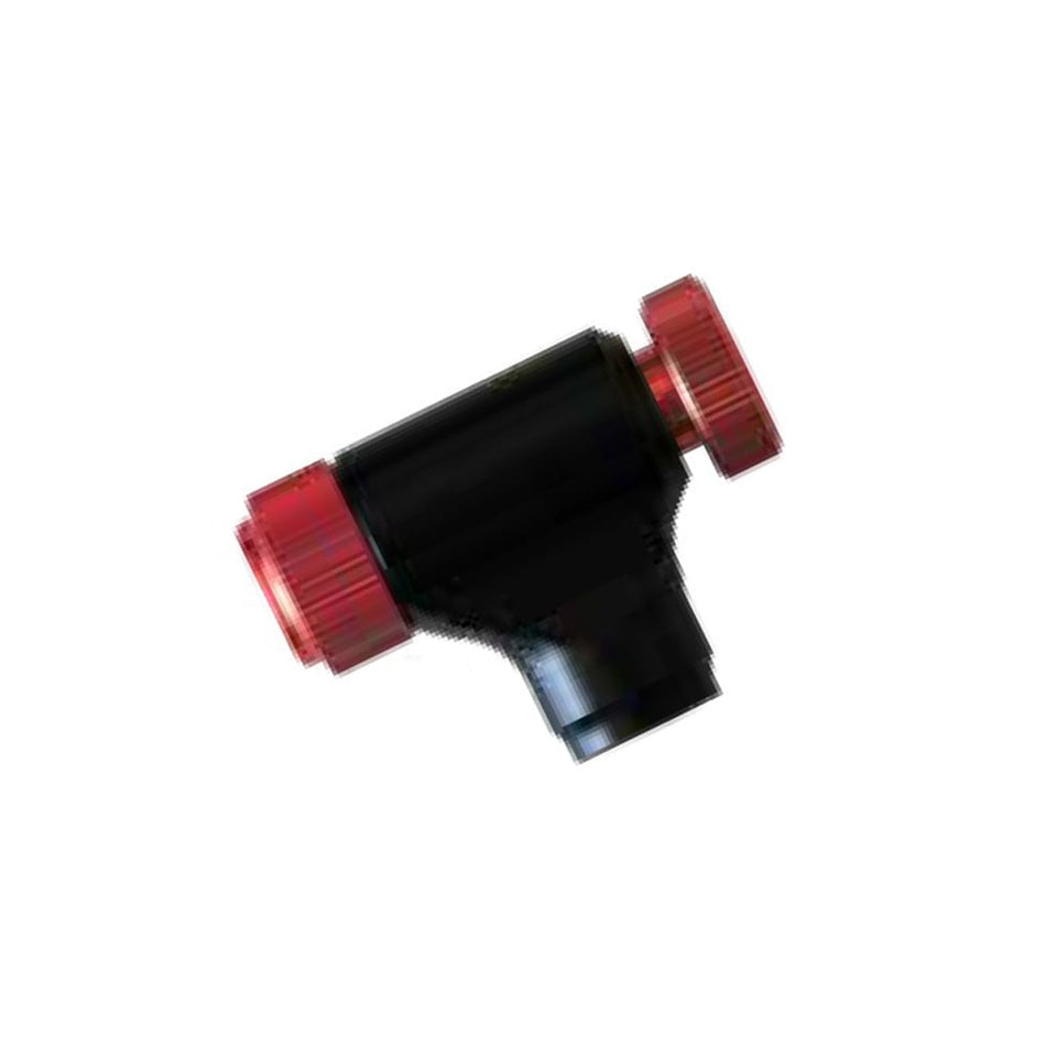Diffuseur CO2 anodisé en aluminium 6063 - Réglable noir