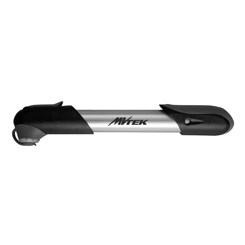 Mini-Teleskoppumpe Länge: 210mm x Druck: 8 Bar Schwarz